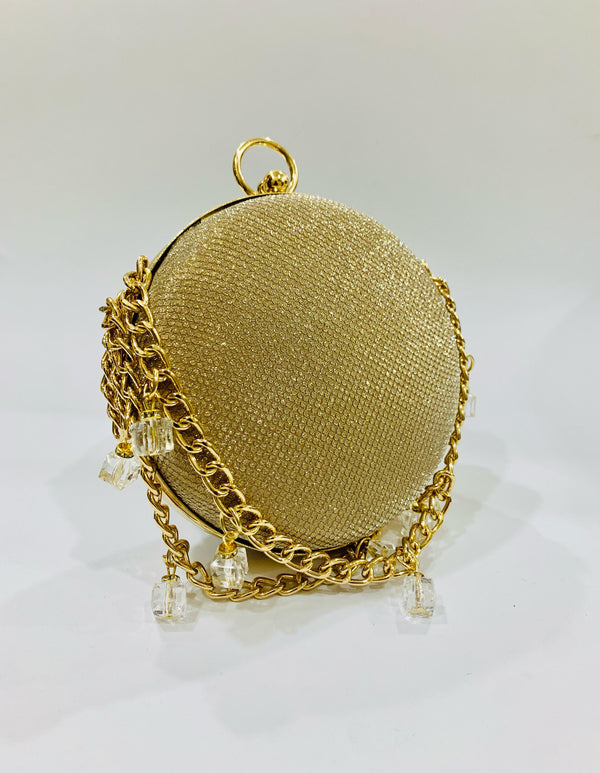 Round Clutch-01 (Golden)