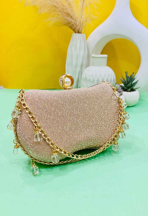 Fancy Clutch-10021 (Rose Gold)