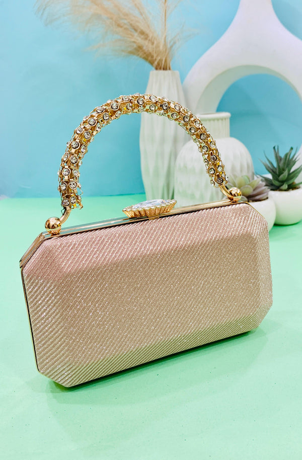 Fancy Clutch-10020 (Rose Gold)