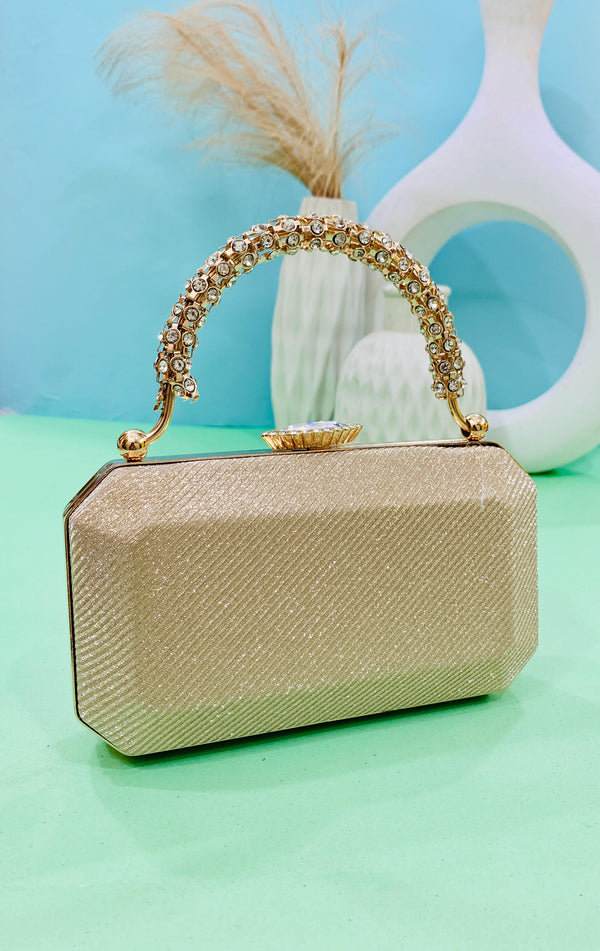Fancy Clutch-10020 (Golden)