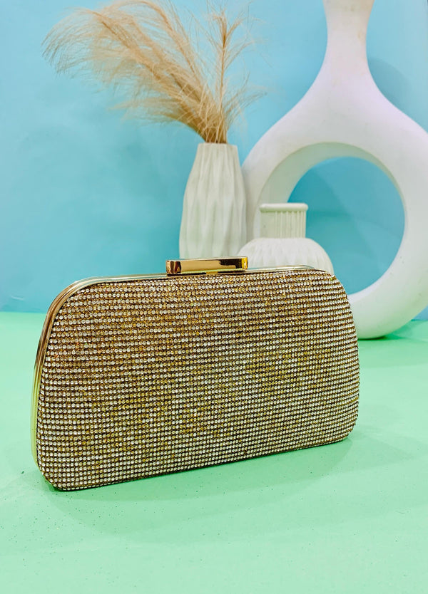 Fancy Clutch-10019 (Golden)