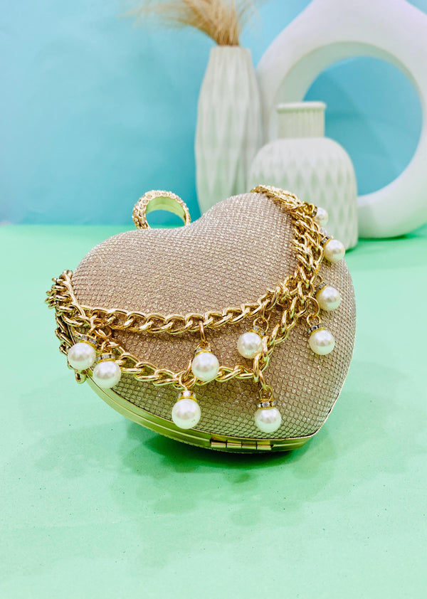 Fancy Clutch-10018 (Golden)