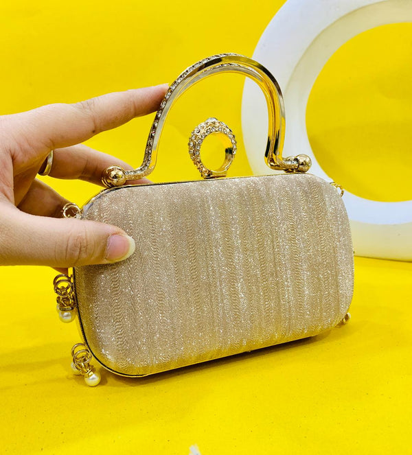 Fancy Clutch-10013 (Golden)