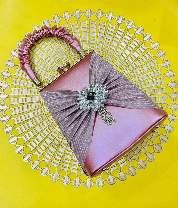 Fancy Clutch-10012 (Pink)