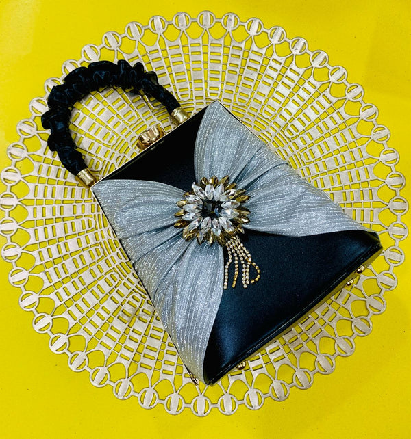 Fancy Clutch-10012 (Black)