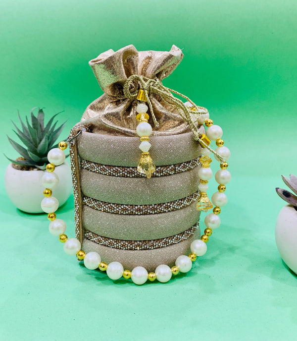 Potli Bags-01 (Golden)
