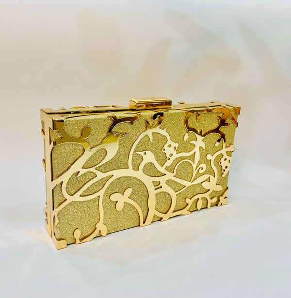 Fancy Clutch-10005 (Golden)