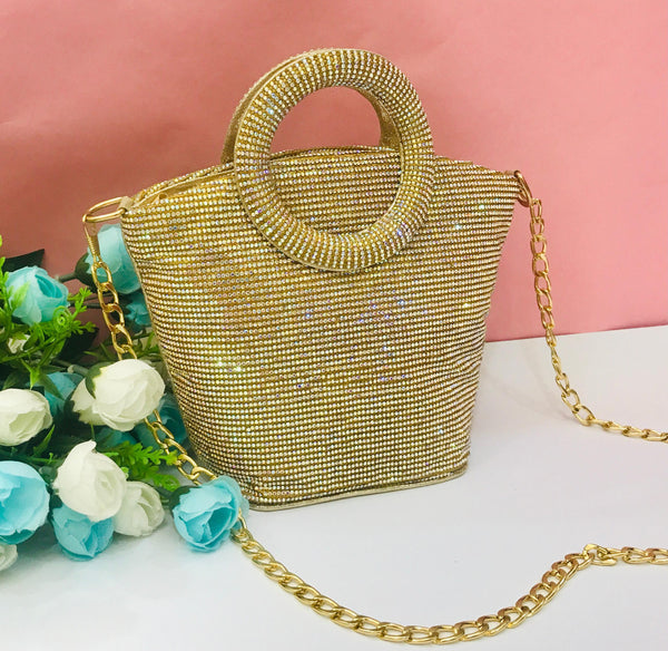 Fancy Bag-10006 (Golden)