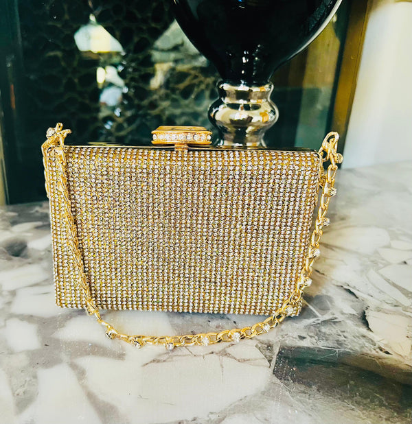 Fancy Clutch-10028 (Golden)